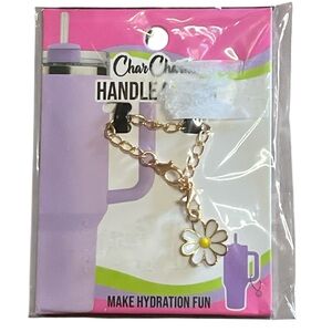 Char Charms Flower Handle Charm